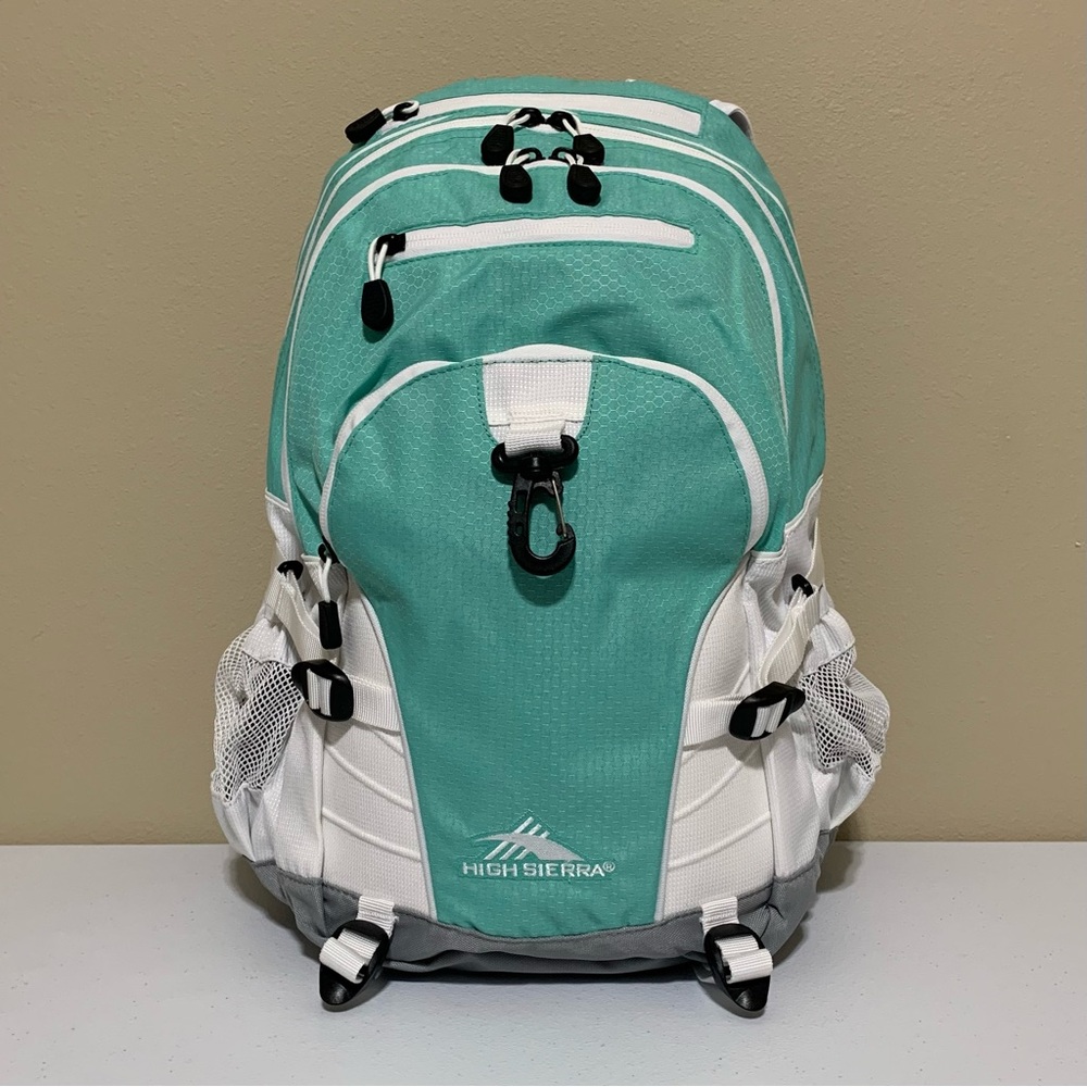 High Sierra Aquamarine Loop Daypack Backpack-NWT